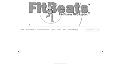 Desktop Screenshot of fitbeats.com